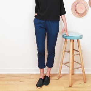 Me and arrow pants (navy grey w/ specks)